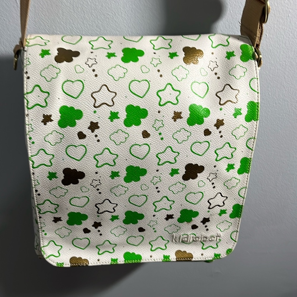 Kidrobot Dunny Cloud Pattern Lined Bag RARE 10”L x 12H x 3”D